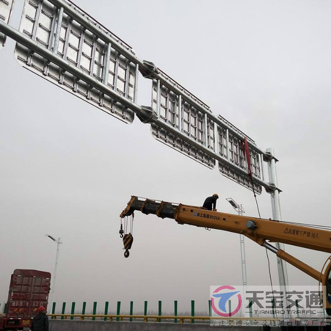 辽宁高速公路标志杆厂家 指引着人们安全行驶